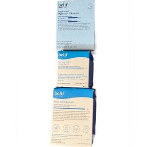Belif Aqua Bomb Bundle for eyes & face 3 piece set!
